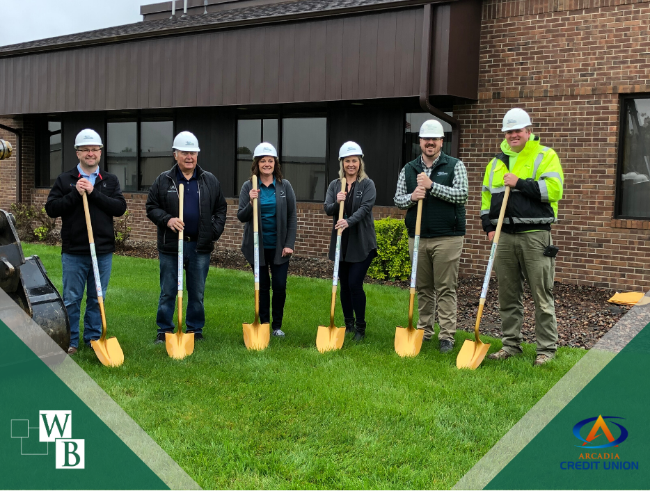 Arcadia Credit Union Breaks Ground on New Project Wieser Brothers